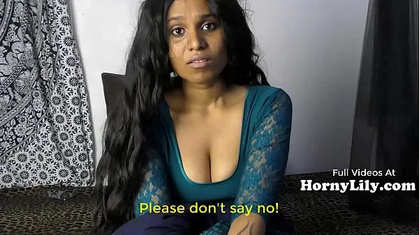 Hete Bored Indian Housewife begs for threesome in Hindi with Eng subtitles warme video's