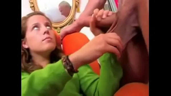 Horúce step daughter jerks off her teplé videá