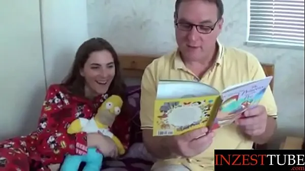 Hot step Daddy Reads Daughter a Bedtime Story warm Videos