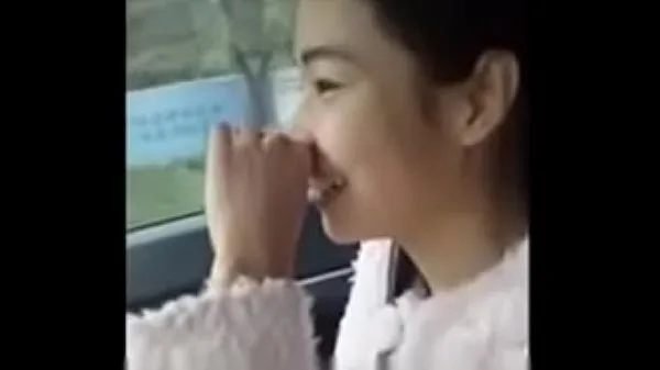 Hot Chinese girl car shock warm Videos