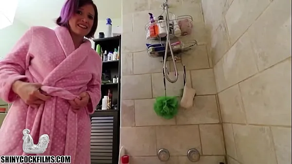 Hot StepSon Guilt Trips StepMom Into Sponge Bath - Jane Cane warm Videos