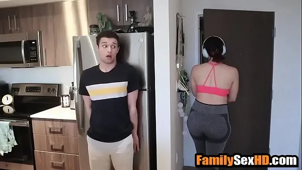 Hot Pranking & fucking my fat ass step sister during quarrantine warm Videos