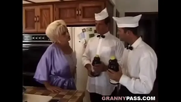 Hot Granny Almost Dies In DP warm Videos