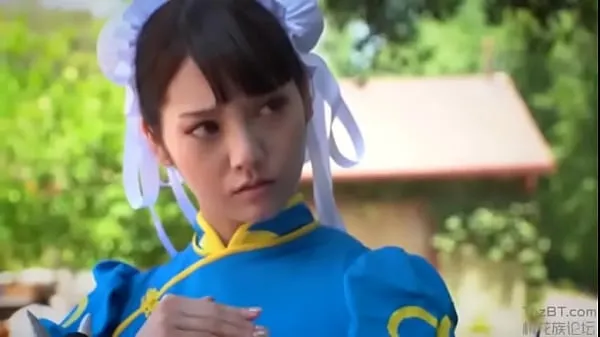 Kuumia Chun li cosplay interracial lämmintä videota