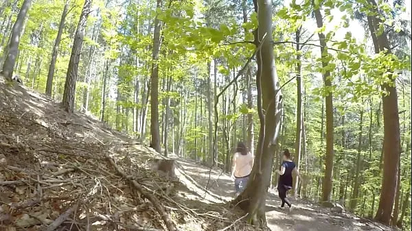 Hot I was get caught in the wood while i fuck with stranger warm Videos