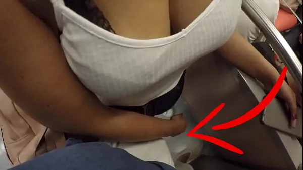 뜨겁Unknown Blonde Milf with Big Tits Started Touching My Dick in Subway ! That's called Clothed Sex 따뜻한 동영상
