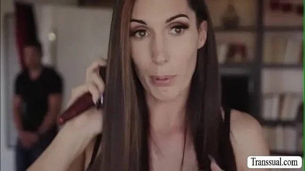 گرم Stepson bangs the ass of her trans stepmom گرم ویڈیوز