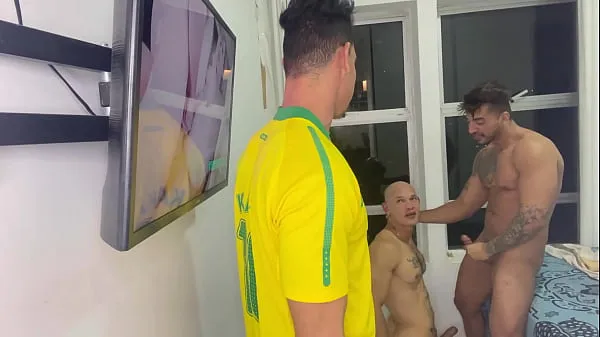 Hot guto and gustavo in "COMENDO O ZELADOR DO PREDIO" complete video on platforms (XVIDEOS RED), AND warm Videos