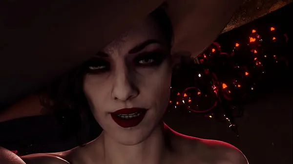 Resident Evil Village Lady Dimitrescu Sexe hardcore femdom