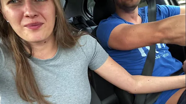 Hot blowjob on the highway warm Videos