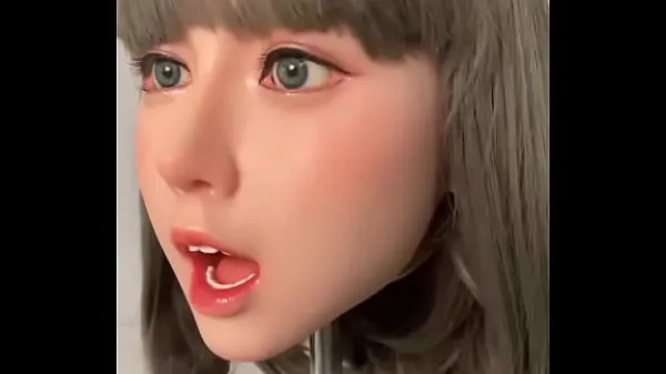 Горячие Силиконовая кукла любви Коко голова с подвижной челюстью теплые видео