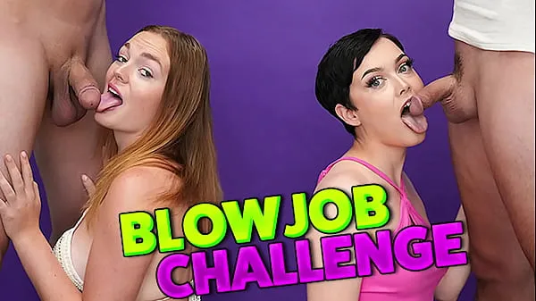 Blowjob Contest - She Reacts