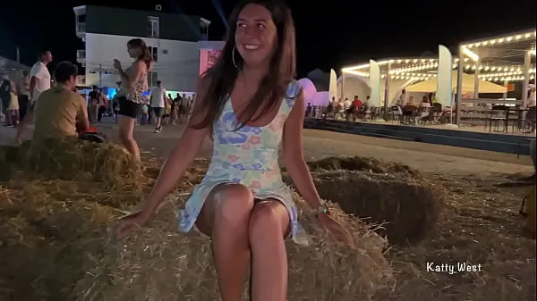 Hot Shameless girl took off her panties in public warm Videos