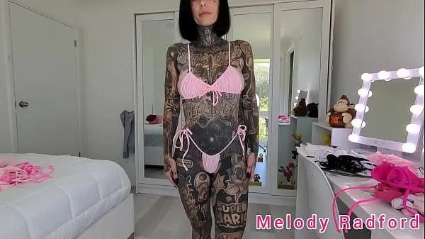 Heiße Pink Ruffled Micro Bikini Try On Haul Melody Radfordwarme Videos