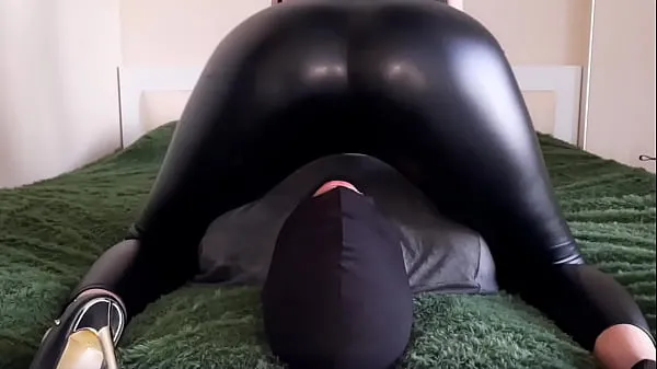 Hot Ass worship. Dominatrix in tight leggings will make you worship her sexy and juicy ass. Do you dream of touching it or putting it on your face warm Videos