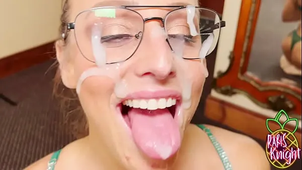 Heiße MILF Paris Knight Takes A Huge Load On Her New Glasseswarme Videos