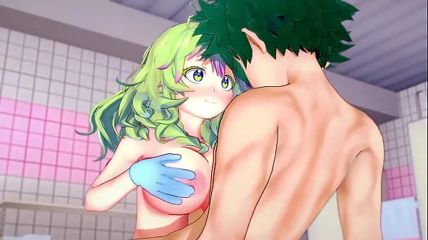 Hot Toru Hagakure fucks passionately with Deku in the bathroom in her usual guise warm Videos
