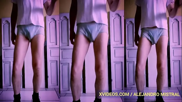 Video panas Fetish underwear mature man in underwear Alejandro Mistral Gay video hangat