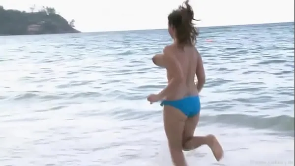 Hot bouncing beach boobs warm Videos